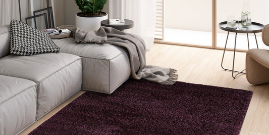 Pattern-Free, Not Personality-Free: Styling Solid Shaggy Rugs in UK Homes