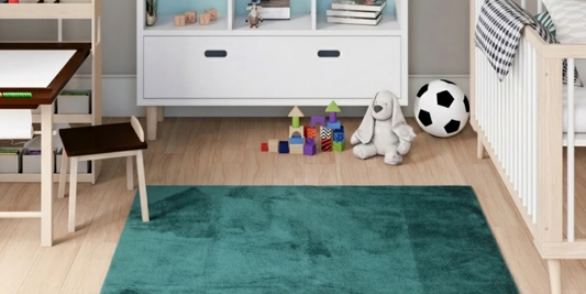 Bordeaux, Turquoise or Black? Styling Bold Anti-Slip Shaggy Rugs With Confidence