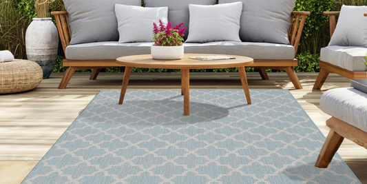 Luxury Outdoor Rugs for Rooftop Terraces and Decks