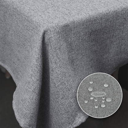 Homeart Velora Grey Tablecloths – Stylish, Durable & Easy-Care
