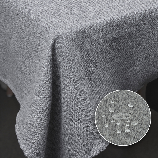 Homeart Velora Grey Tablecloths – Stylish, Durable & Easy-Care