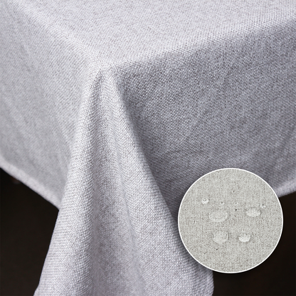 Homeart Velora Light Grey Tablecloths – Stylish, Durable & Easy-Care