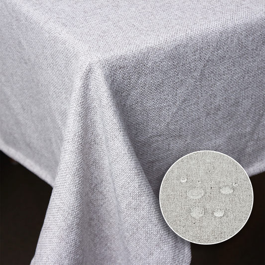 Homeart Velora Light Grey Tablecloths – Stylish, Durable & Easy-Care