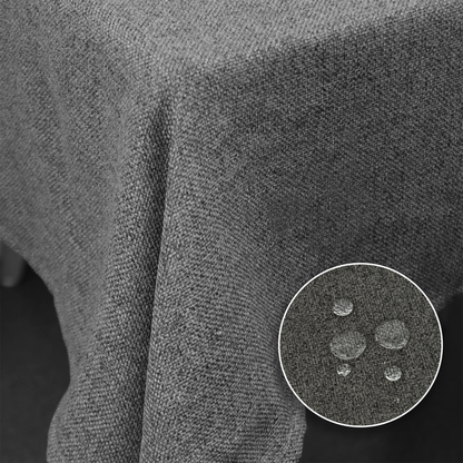 Homeart Velora Dark Grey Tablecloths – Stylish, Durable & Easy-Care