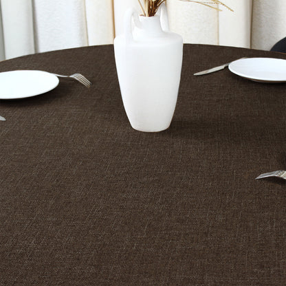 Homeart Velora Dark Brown Tablecloths – Stylish, Durable & Easy-Care