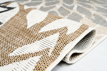 Outdoor Rugs Bellis - Black / Beige