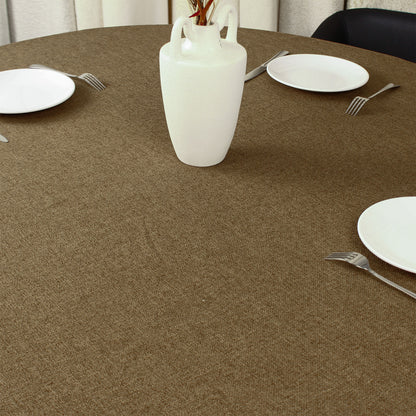 Homeart Velora Light Brown Tablecloths – Stylish, Durable & Easy-Care