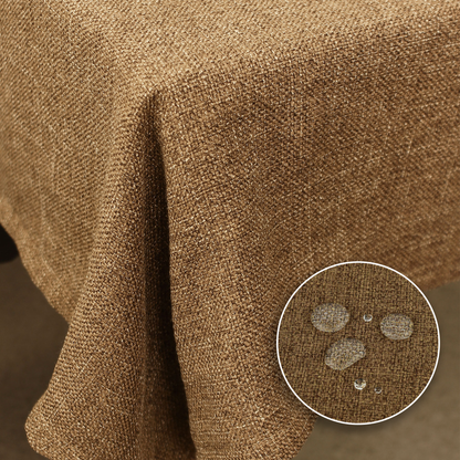 Homeart Velora Light Brown Tablecloths – Stylish, Durable & Easy-Care