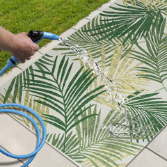 Outdoor Rugs Palm - Dark / Green