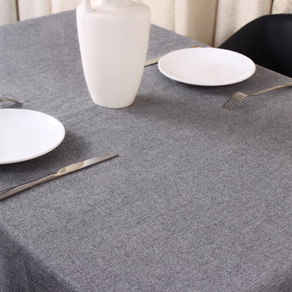 Homeart Velora Grey Tablecloths – Stylish, Durable & Easy-Care