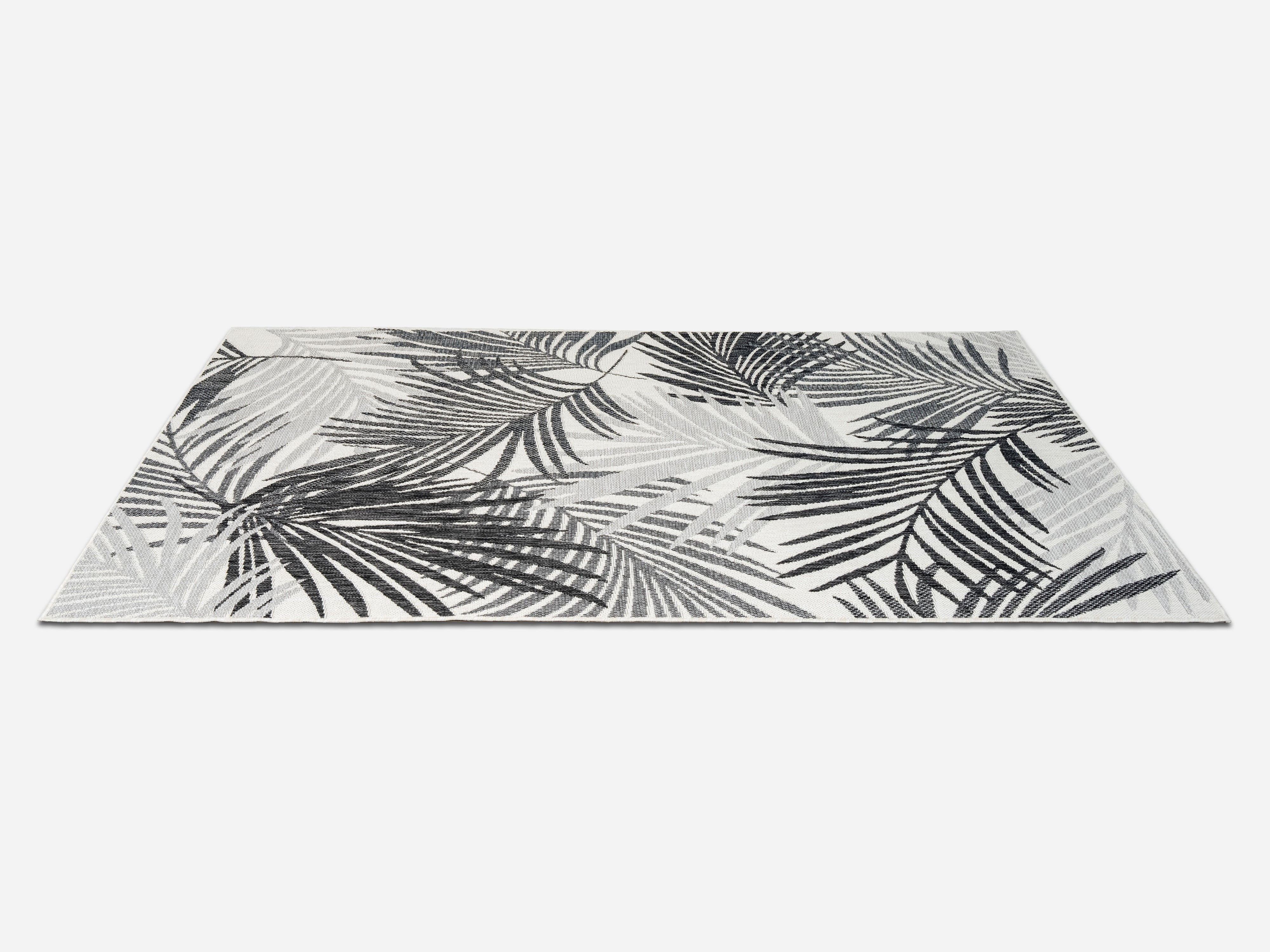 Outdoor Rugs Palm - Black / Grey