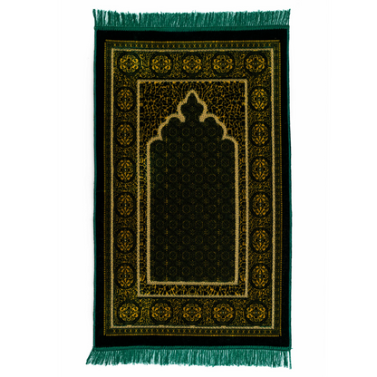 Prayer Mat Medina Dark Green