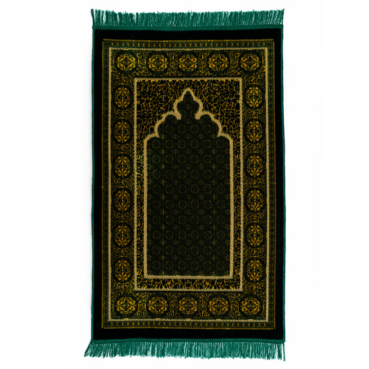 Prayer Mat Medina Dark Green