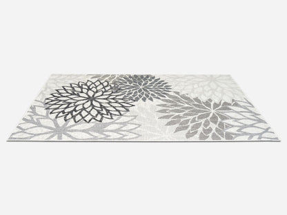 Outdoor Rugs Bellis - Black / Grey