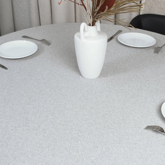 Homeart Velora Light Grey Tablecloths – Stylish, Durable & Easy-Care