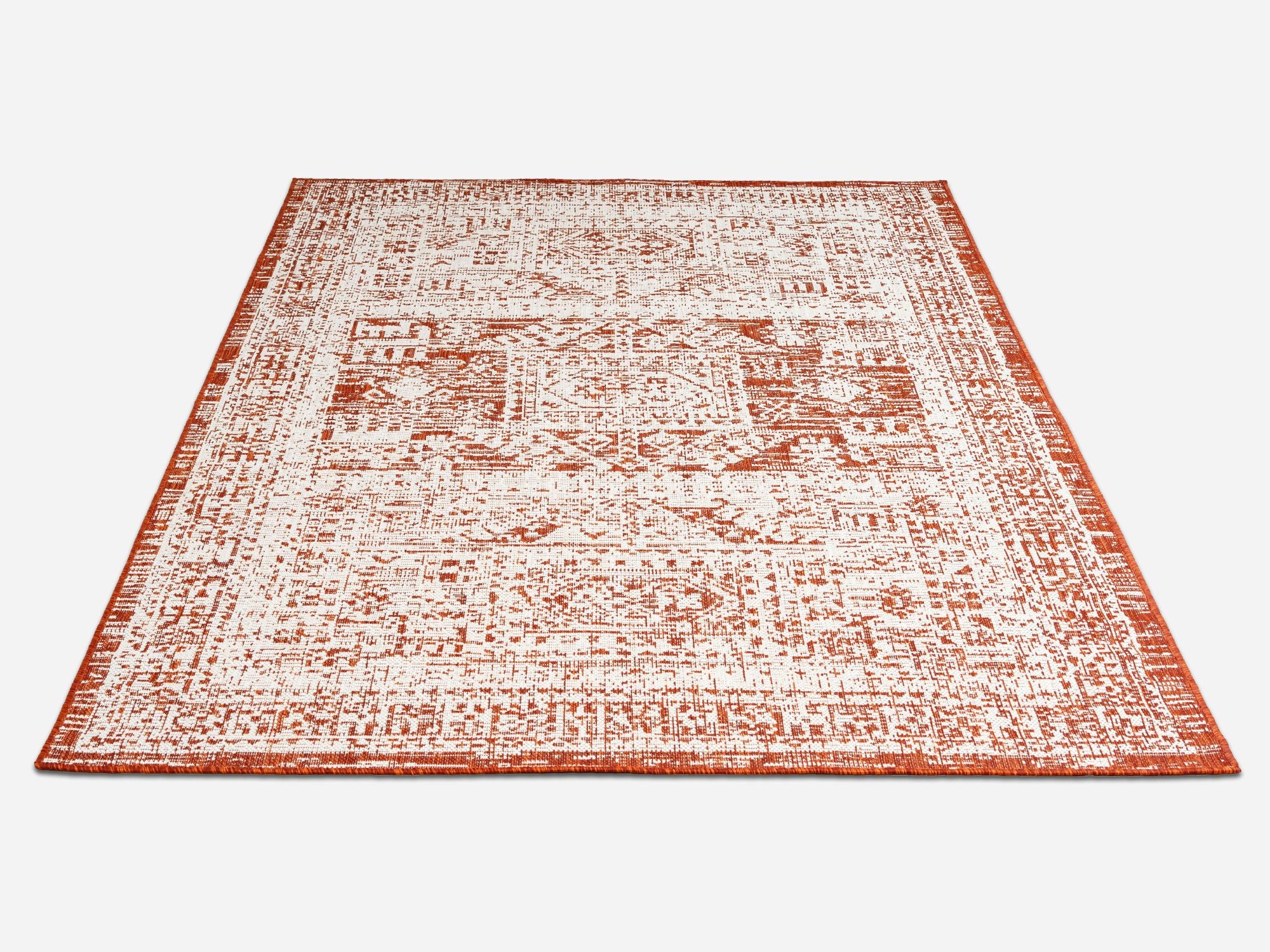 Outdoor Rugs Vintage Medallion - Terra / Cream