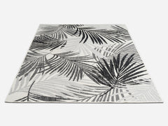 Outdoor Rugs Palm - Black / Grey