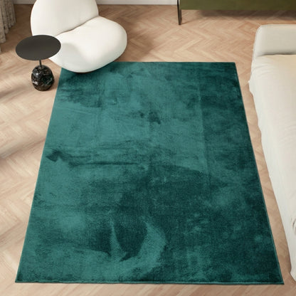 Anti-Slip Backing, Shaggy Rugs Green