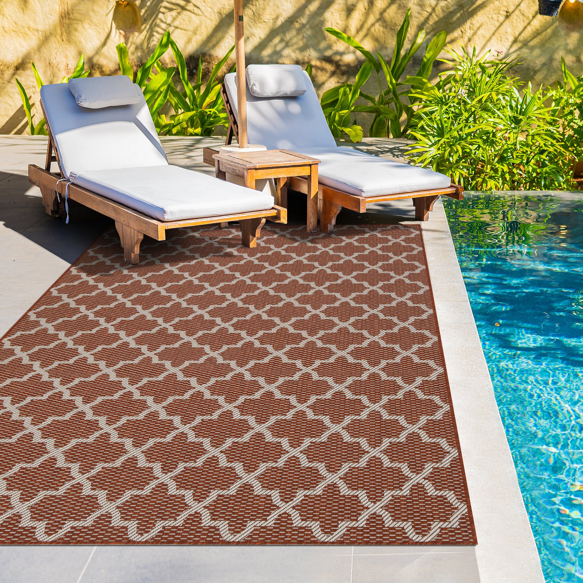 Outdoor Rugs Classic Collection Terra Cream