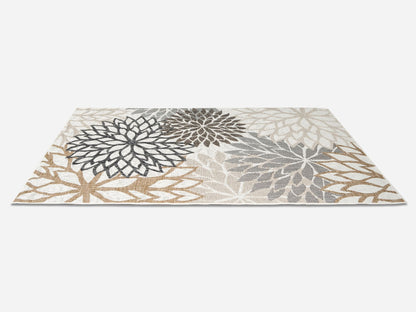Outdoor Rugs Bellis - Black / Beige