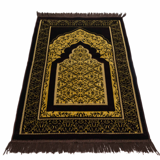 Prayer Mat Mecca Brown Cacao
