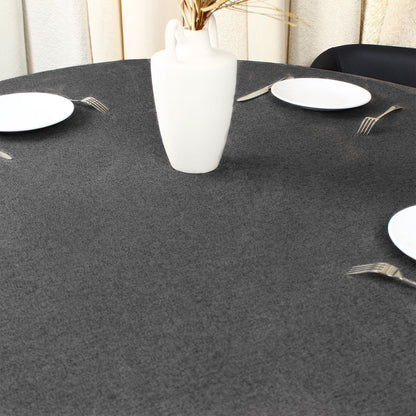 Homeart Velora Dark Grey Tablecloths – Stylish, Durable & Easy-Care