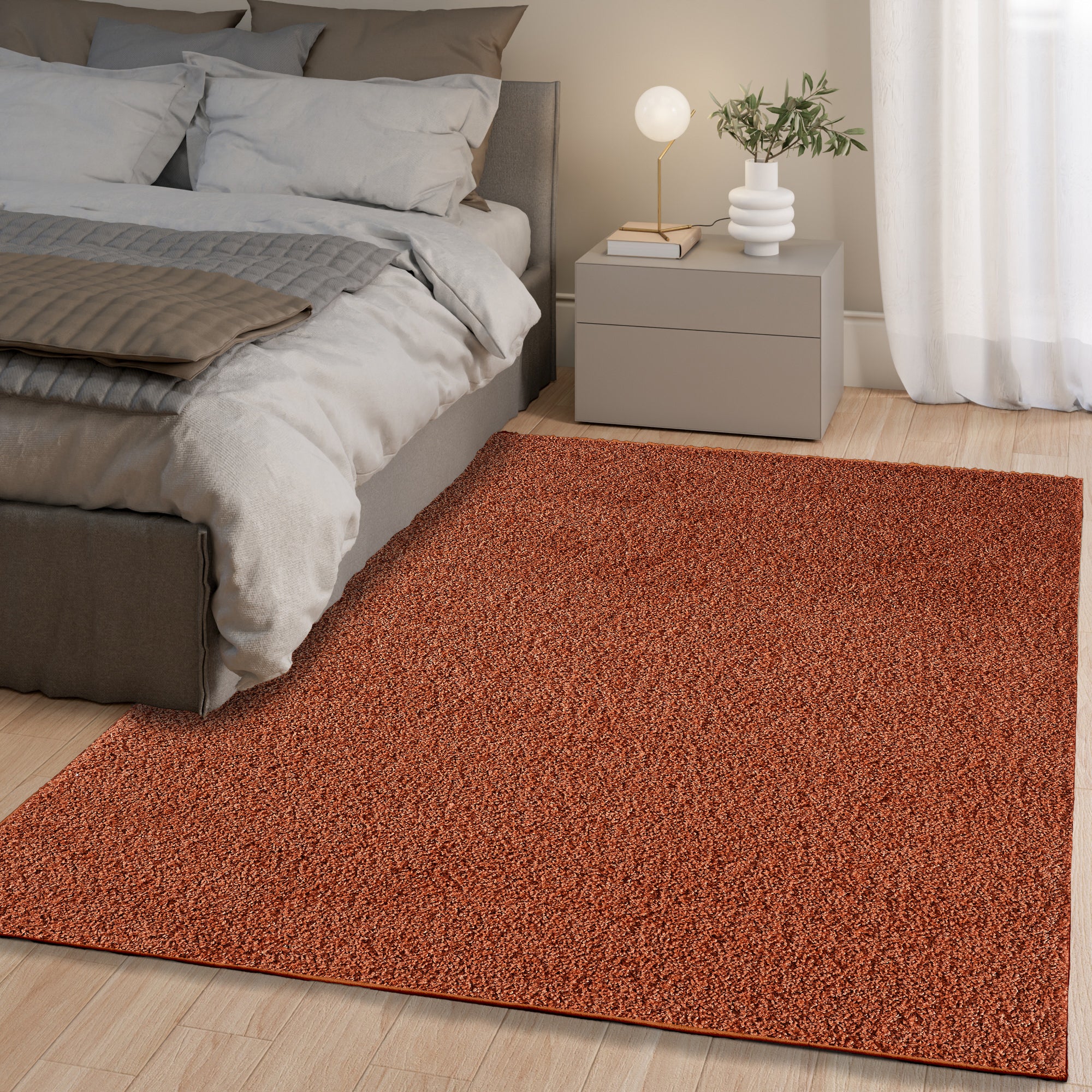 homeart Area Rug - Super Soft Shaggy Rugs For The Living Rooms, Bedrooms And Kitchen - Modern, Easy To Clean Carpet  - Terra