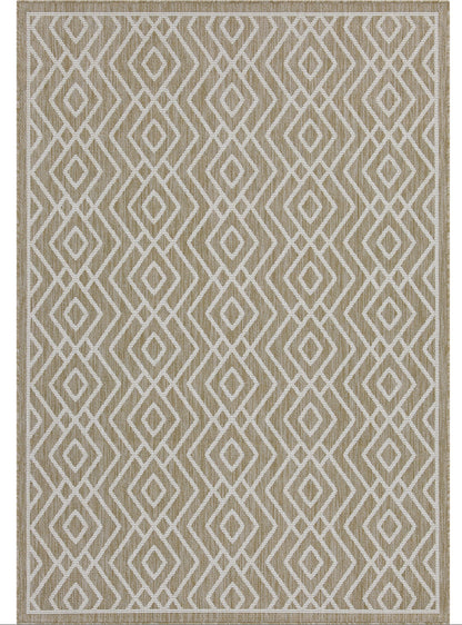 Indoor Rugs Diamond Collection Beige Cream