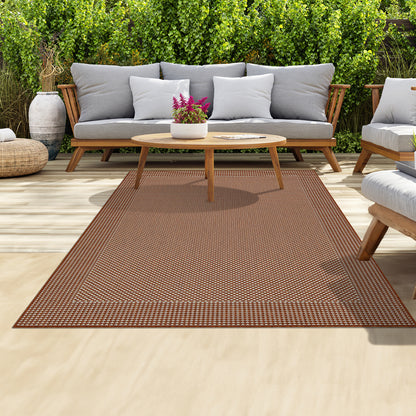 Outdoor Rugs Plain Collection Terra Cream