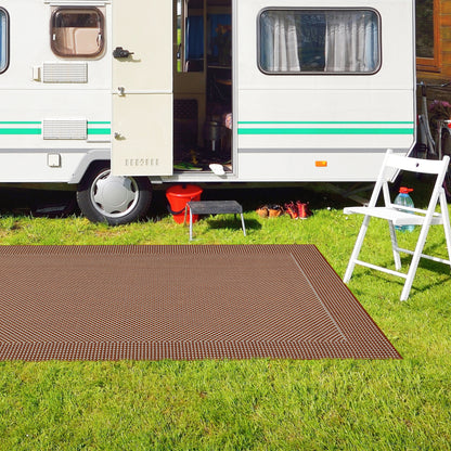 Outdoor Rugs Plain Collection Terra Cream