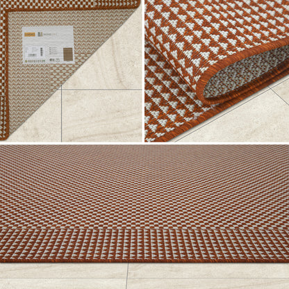 Outdoor Rugs Plain Collection Terra Cream