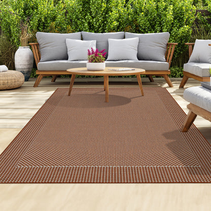 Outdoor Rugs Plain Collection Terra Cream