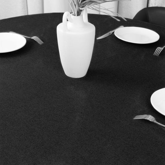 Homeart Velora Black Tablecloths – Stylish, Durable & Easy-Care