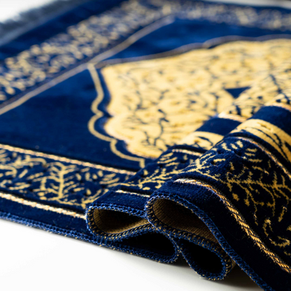 Prayer Mat Mecca Navy