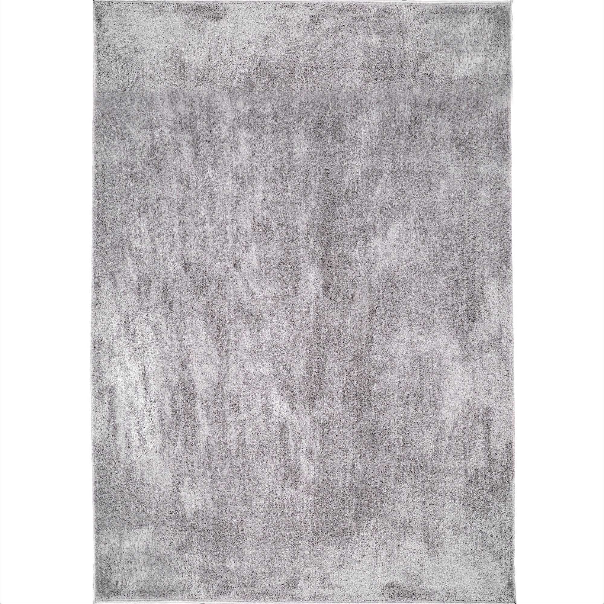 Anti-Slip Backing, Shaggy Rugs Grey