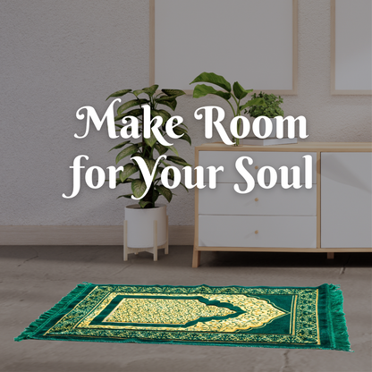 Prayer Mat Mecca Dark Green