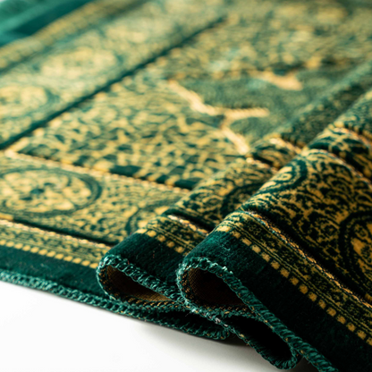 Prayer Mat Medina Dark Green