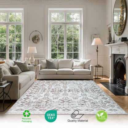 Berkeley Traditional Rug | Mix Beige & Super Soft