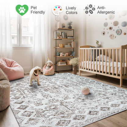 Berkeley Traditional Rug | Mix Beige & Super Soft