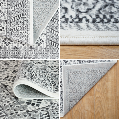 Berkeley Traditional Rug | Weave Grey & Super Soft 60*110