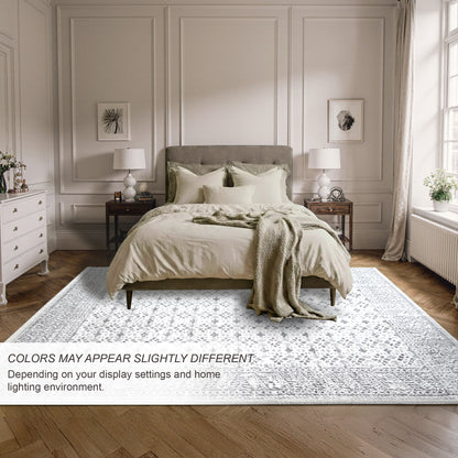 Berkeley Traditional Rug | Weave Grey & Super Soft