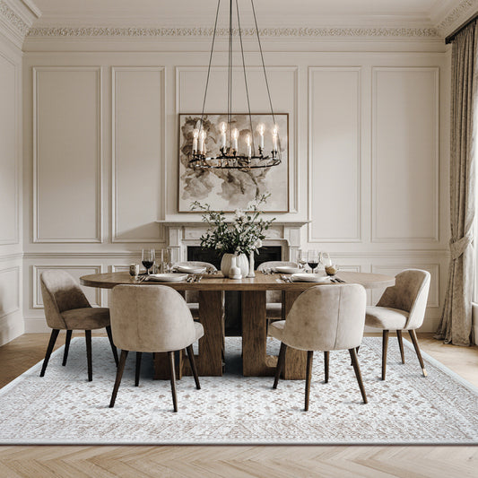 Berkeley Traditional Rug | Weave Beige & Super Soft