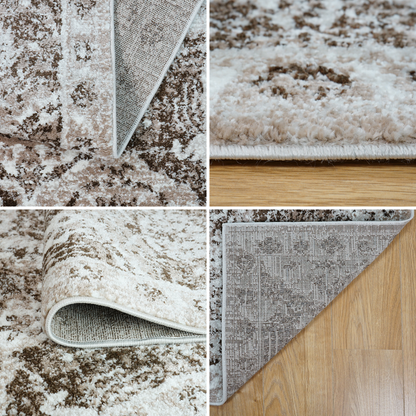 Hampton Transitional Rug | Morc Brown & Super Soft 60*110