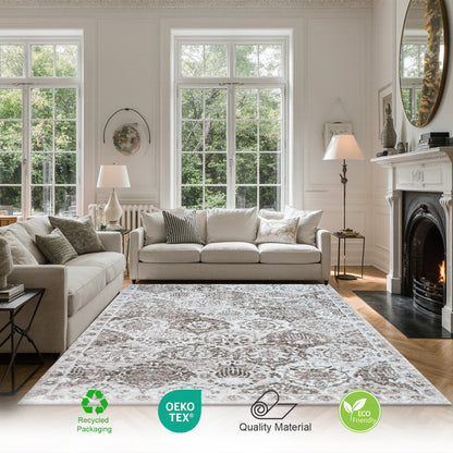 Hampton Transitional Rug | Morc Brown & Super Soft