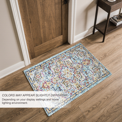 Hampton Transitional Rug | Medium Blue & Super Soft 60*110