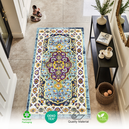 Hampton Transitional Rug | Medium Pink & Super Soft 60*110