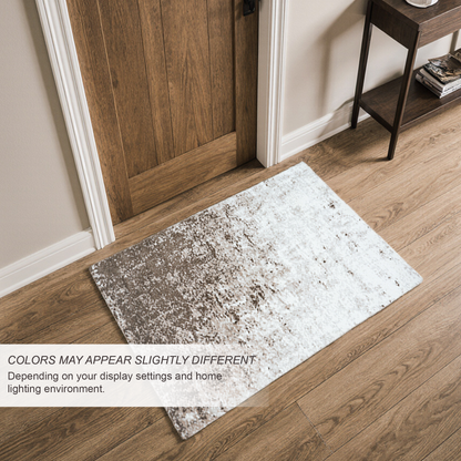 Eton Abstract Rug | Brown & Super Soft 60*110