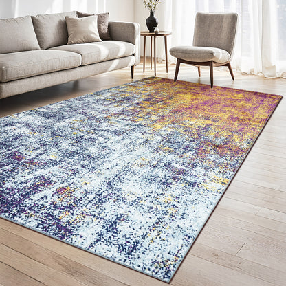Eton Abstract Rug | Pink & Super Soft