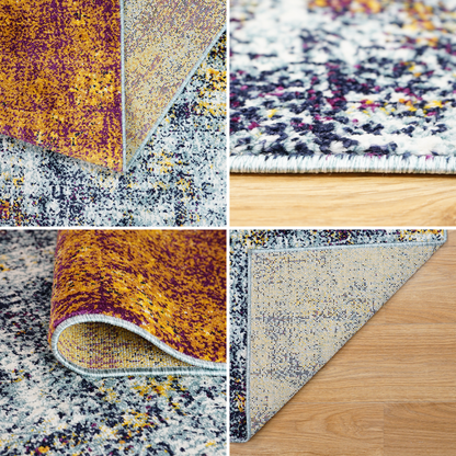 Eton Abstract Rug | Pink & Super Soft