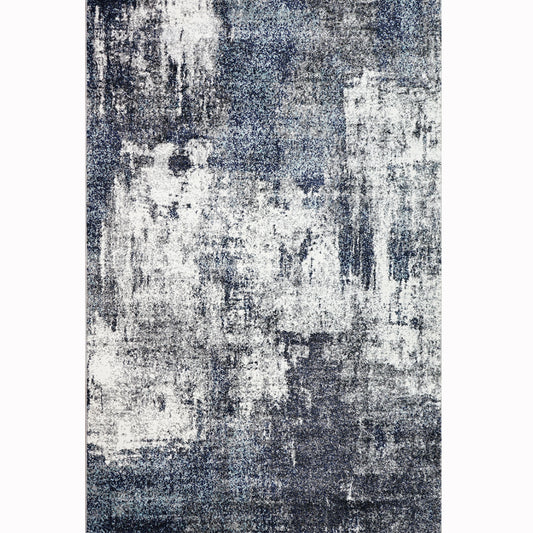 Marlow Abstract Rug | Blue & Super Soft